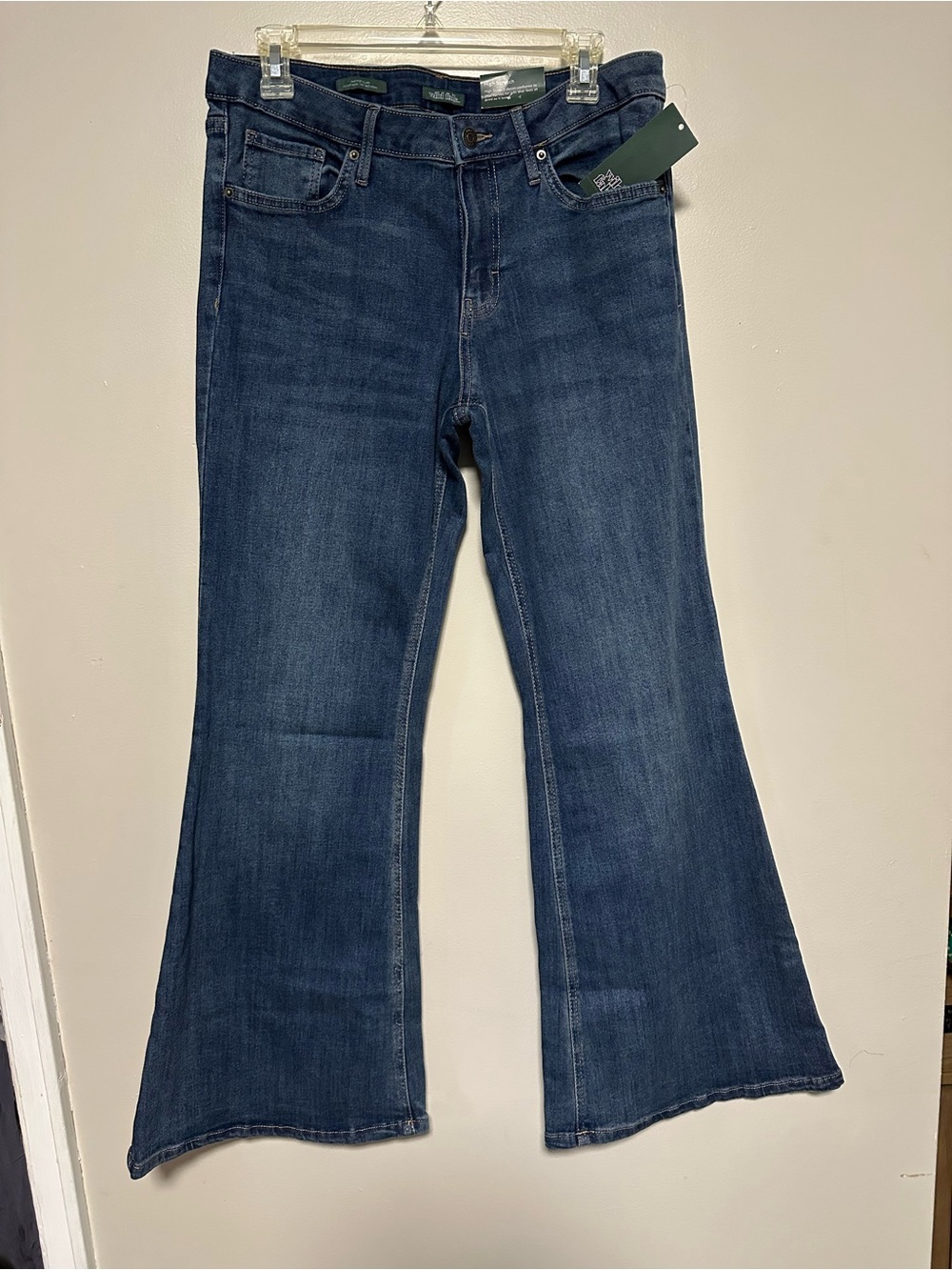 wild fable Dark Blue Flare Jeans 12/32 NWT